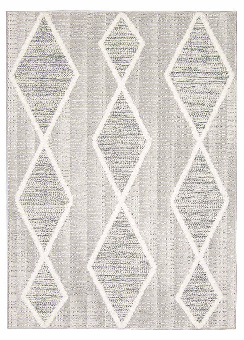 Carpette Ebba grise - 6 pi 7 po x 9 pi 6 po