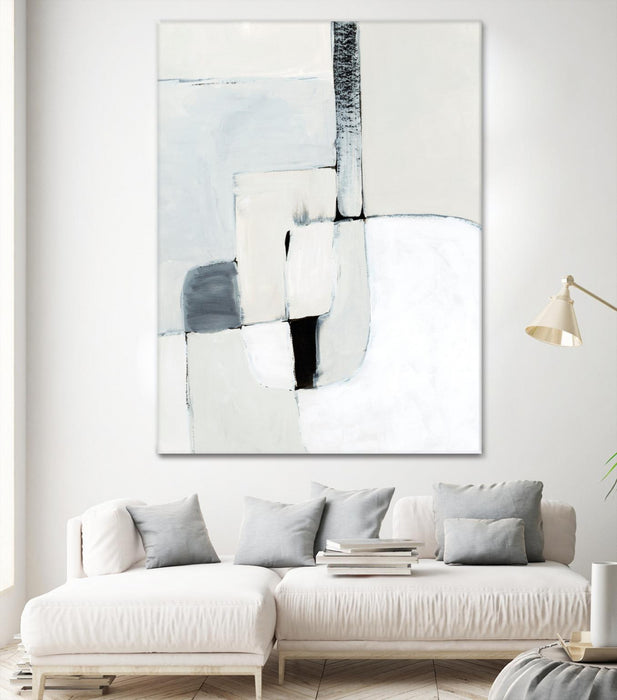 Œuvre d’art murale Giant Art « Soft Spoken I » 72 x 54