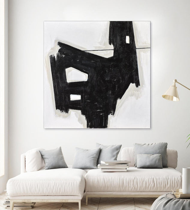 Œuvre d’art murale Giant Art « Lupo » 72 x 72