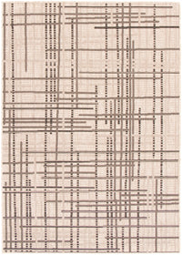 Carpette Sadie Burburry argent-noir - 7 pi 10 pox 10 pi 2 po