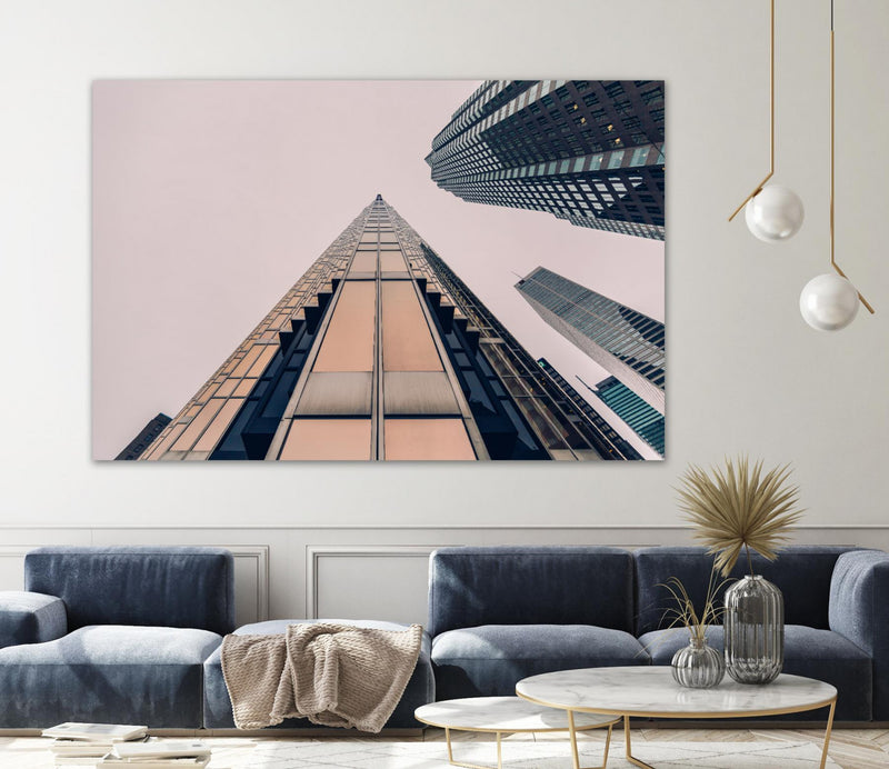 Œuvre d’art murale Giant Art « Skyline View » 72 x 48