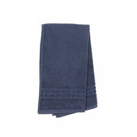Essuie-main natté bleu marine 16 x 27 - ensemble de 6 serviettes