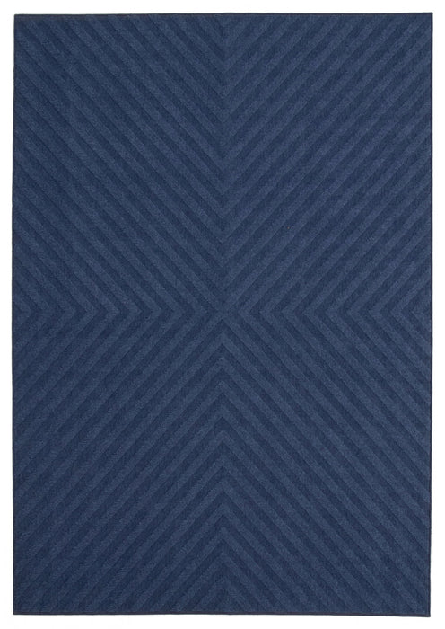 Carpette Dodie bleue 4 pi 7 po x 6 pi 7 po