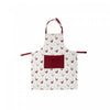 Tablier 28 po x 34 po en coton orné de poules à la ferme - ensemble de 2