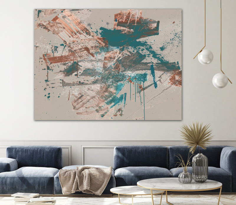 Œuvre d’art murale Giant Art « Fresh Grind Ii » 72 x 54