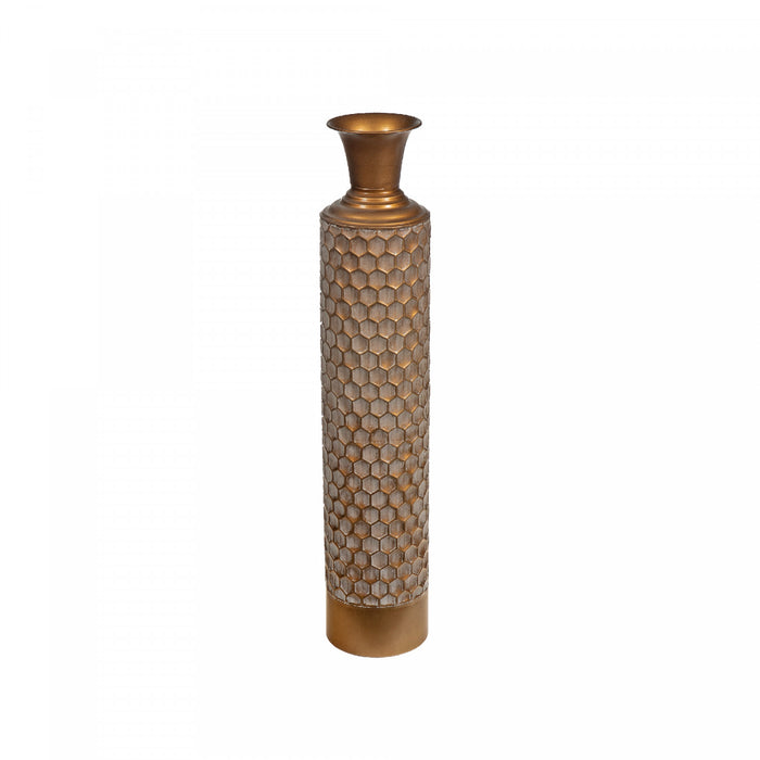 Vase Hunnee 24 po en métal