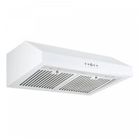 Hotte de cuisinière sous l'armoire Ancona de 30 po à conduit - AN-18042WH