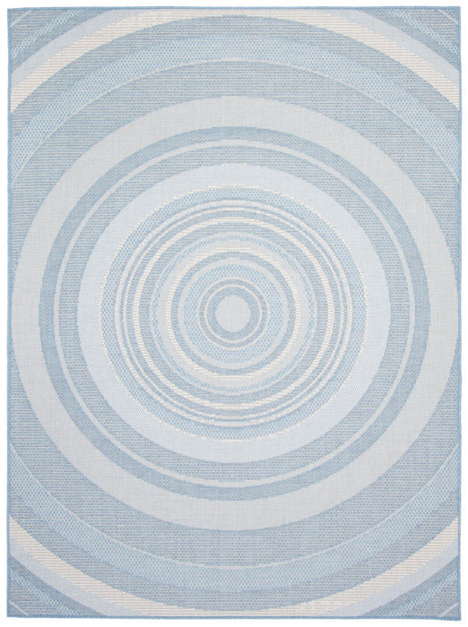Carpette Neisha Modern bleu clair 5 pi 3 po x 7 pi 3 po