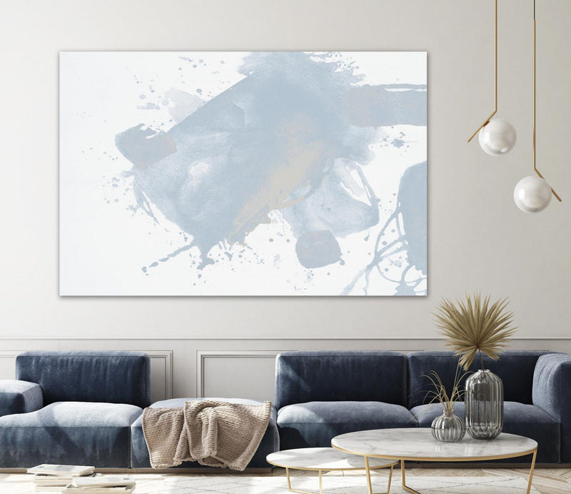 Œuvre d’art murale Giant Art « Baby Doll Blues V » 72 x 48