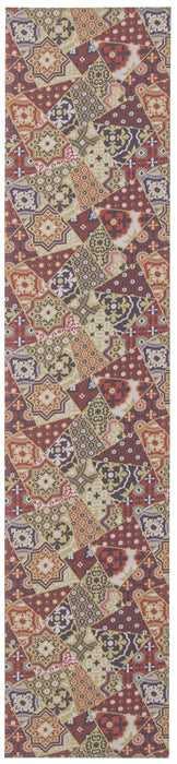 Carpette Bellezza rougevert - 2 pi 2 po x 8 pi 0 po