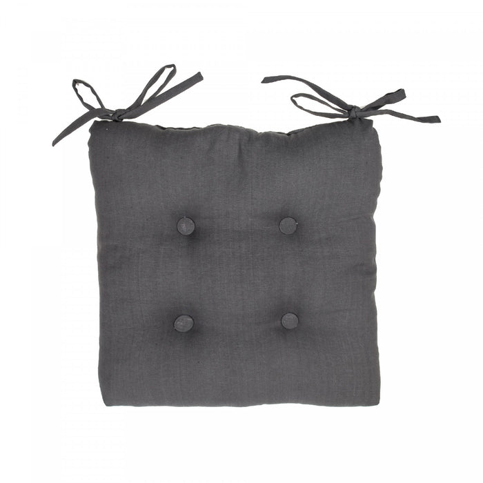 Coussin de chaise gris
