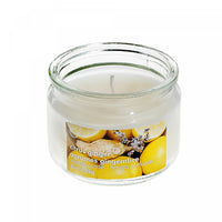 Pot parfumé de 3 oz en verre à arôme d’agrumes et gingembre avec couvercle - ensemble de 4 bougies