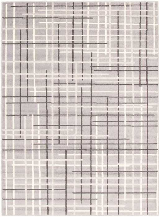 Carpette Taite argent - 5 pi 3 pox 7 pi 3 po