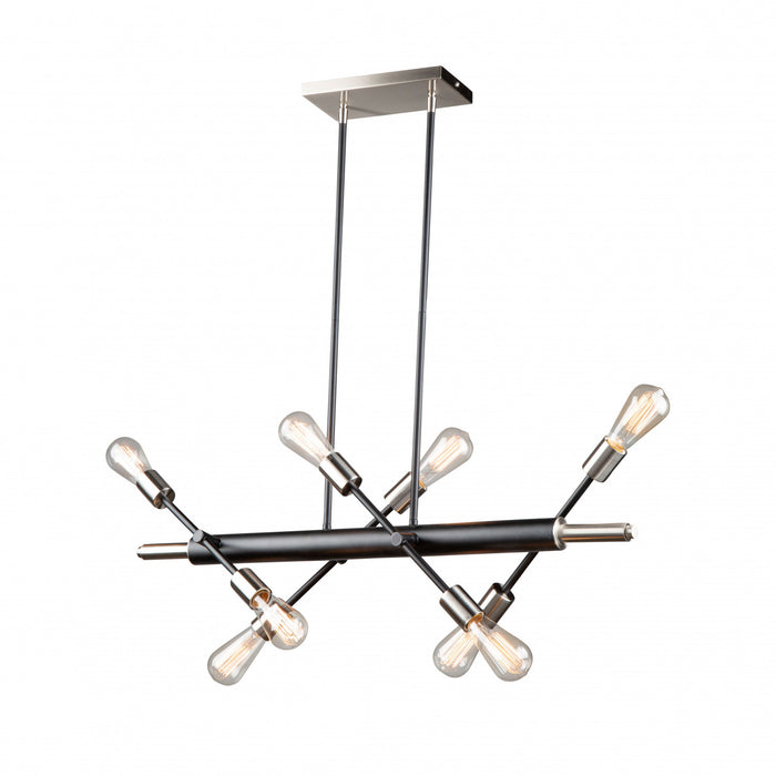 Luminaire suspendu Truro à 8 ampoules