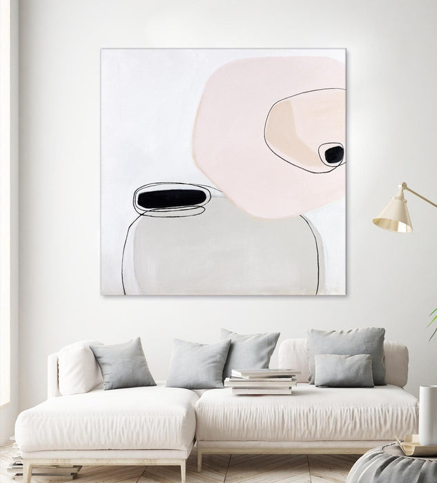 Œuvre d’art murale Giant Art « Tranquility » 54 x 54