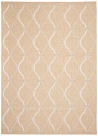 Carpette Neisha Abstract dorée 6 pi 7 po x 9 pi 6 po