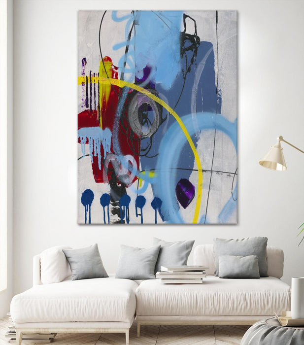 Œuvre d’art murale Giant Art « Live For The Applause I » 72 x 54