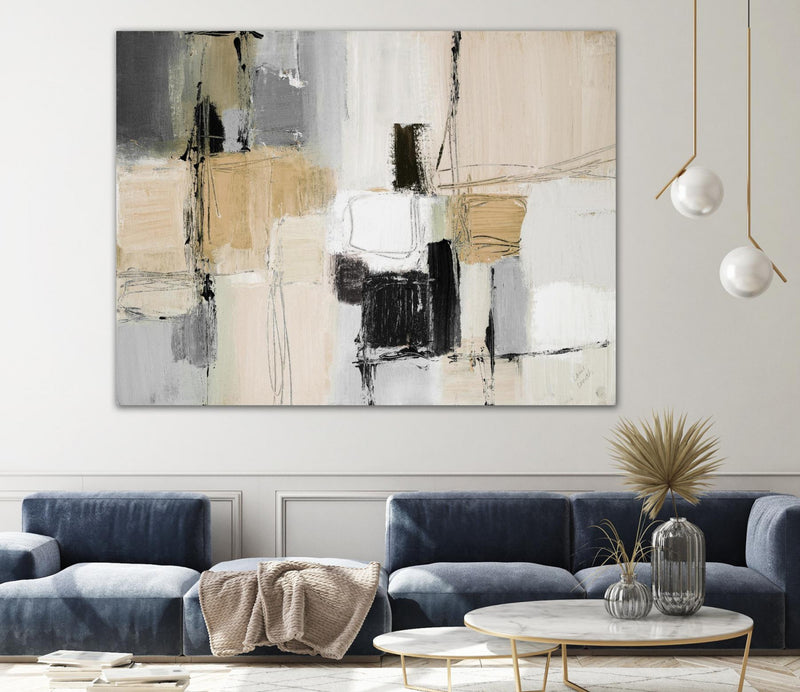 Œuvre d’art murale Giant Art « Neutral Variety » 72 x 54