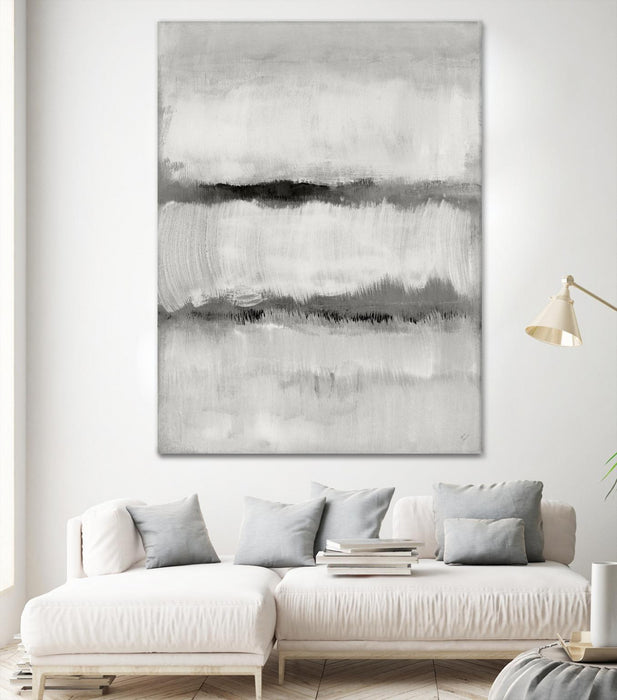 Œuvre d’art murale Giant Art « Into The Misty Fog I » 72 x 54