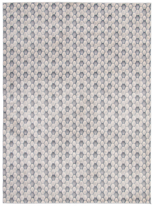 Carpette Ranger grise/bleue 3 pi 11 po x 5 pi 11 po
