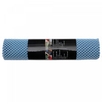 Tapis antidérapant bleu de 12 po x 59 po en PVC - ensemble de 6 articles de rangement pour la cuisine