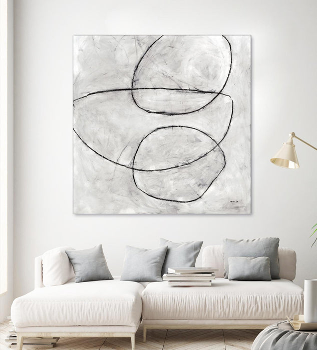 Œuvre d’art murale Giant Art « Balance Perspective » 72 x 72