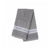 Essuie-mains gris clair 16 x 27 de luxe - ensemble de 6 serviettes
