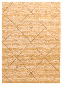 Tapis Grande Ivoire / Or 7pi 10 po X 10pi 2po