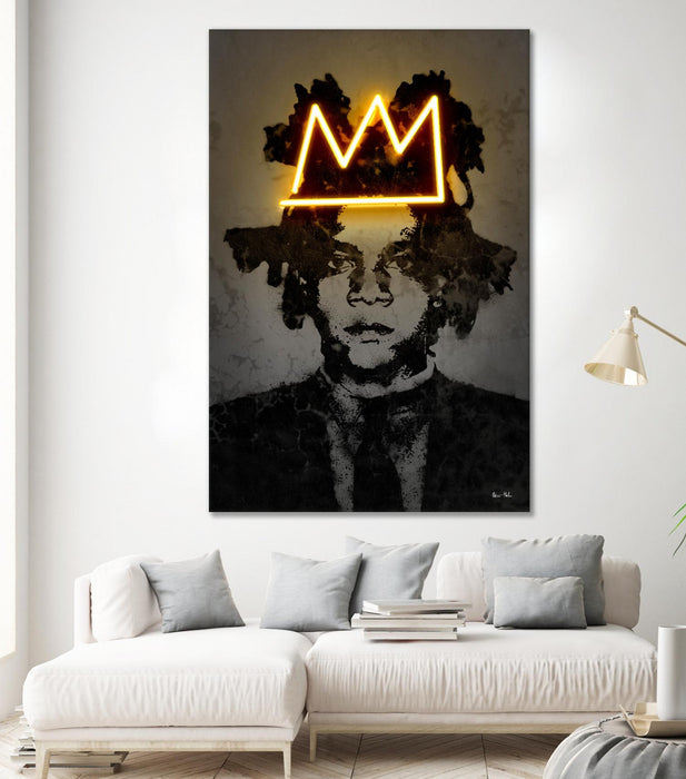 Œuvre d’art murale Giant Art « Basquiat » 72 x 48