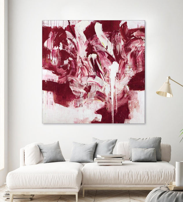 Œuvre d’art murale Giant Art « Shirley Shake » 54 x 54