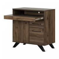 Bureau multifonctionnel Flam - noyer naturel
