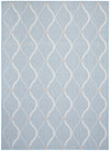 Carpette Neisha Abstract bleu clair 6 pi 7 po x 9 pi 6 po