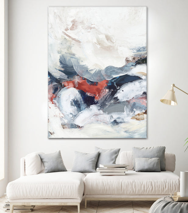 Œuvre d’art murale Giant Art « Drifting Together » 72 x 54