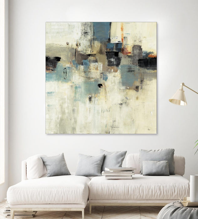 Œuvre d’art murale Giant Art « Let's Go Ii » 54 x 54
