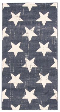 Carpette Ira bleu marine 2 pi 8 po x 4 pi 11 po