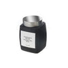 Bougie parfumée carrée de luxe de 13,2 oz à arôme d’évasion des bois avec couvercle - ensemble de 2