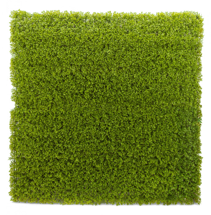 Panneau de feuillage 20 po x 20 po cèdre artificiel 4 pièces