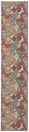 Carpette Bellezza rougevert 2 pi 2 po x 16 pi 0 po
