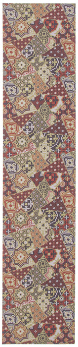 Carpette Bellezza rougevert 2 pi 2 po x 16 pi 0 po