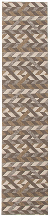 Carpette Bellezza brun foncé 2 pi 2 po x 12 pi 0 po