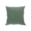 Coussin vert menthe en chambray avec fermeture à glissière - ensemble de 2 coussins