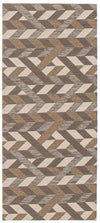 Carpette Bellezza brun foncé 2 pi 2 po x 4 pi 0 po - Ensemble de 2