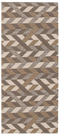 Carpette Bellezza brun foncé 2 pi 2 po x 4 pi 0 po - Ensemble de 2