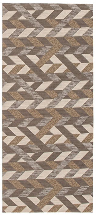 Carpette Bellezza brun foncé 2 pi 2 po x 4 pi 0 po - Ensemble de 2