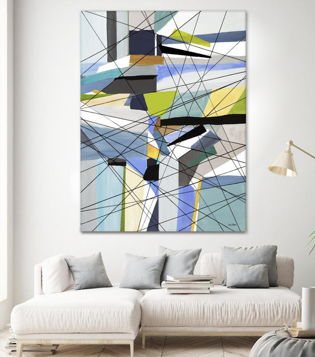 Œuvre d’art murale Giant Art « Sidewalkcafe » 72 x 54