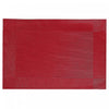 Napperon rouge en vinyle de style classique - ensemble de 12