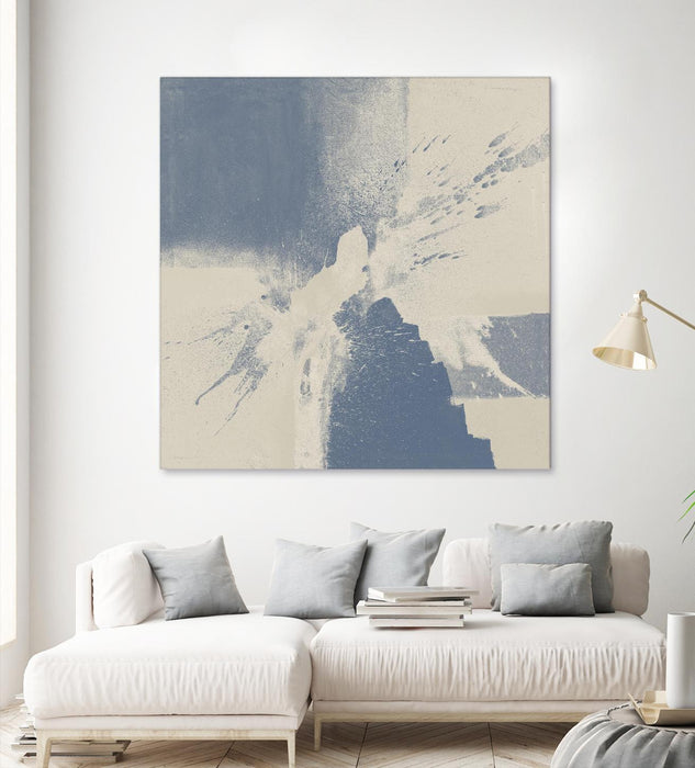 Œuvre d’art murale Giant Art « Cool Fury I » 72 x 72