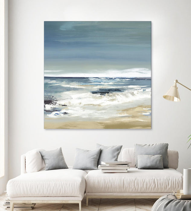 Œuvre d’art murale Giant Art « East Coast Ii » 54 x 54