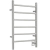 Porte-serviettes chauffant électrique Comfort d’Ancona 6 barres, câblé et branché - AN-5307