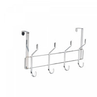 Figueroa - accessoire robuste pour la salle de bain à 8 crochets à accrocher sur la porte